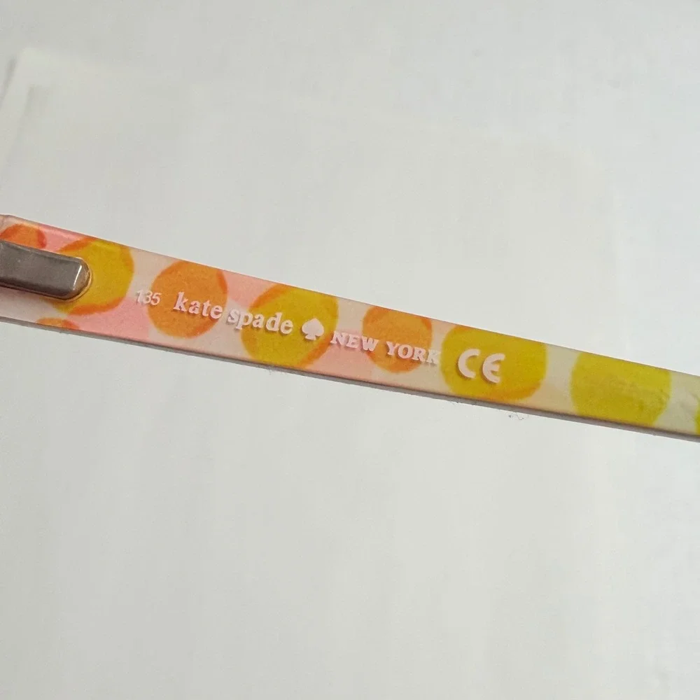 Kate Spade Lorelei Tortoise Polka Dot Rectangular Eyeglasses Frames ONLY